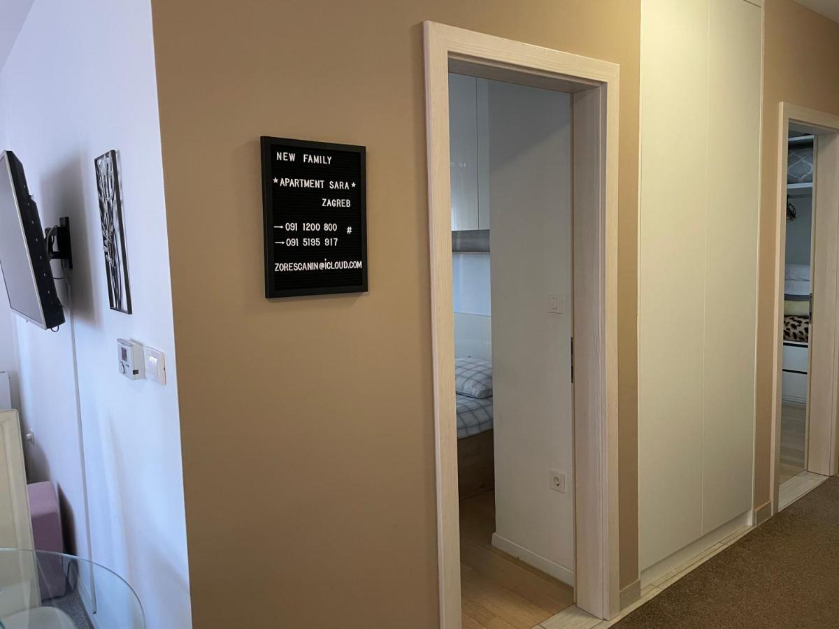 Apartment Sara - Free Parking For 2 Cars Zagrzeb Zewnętrze zdjęcie